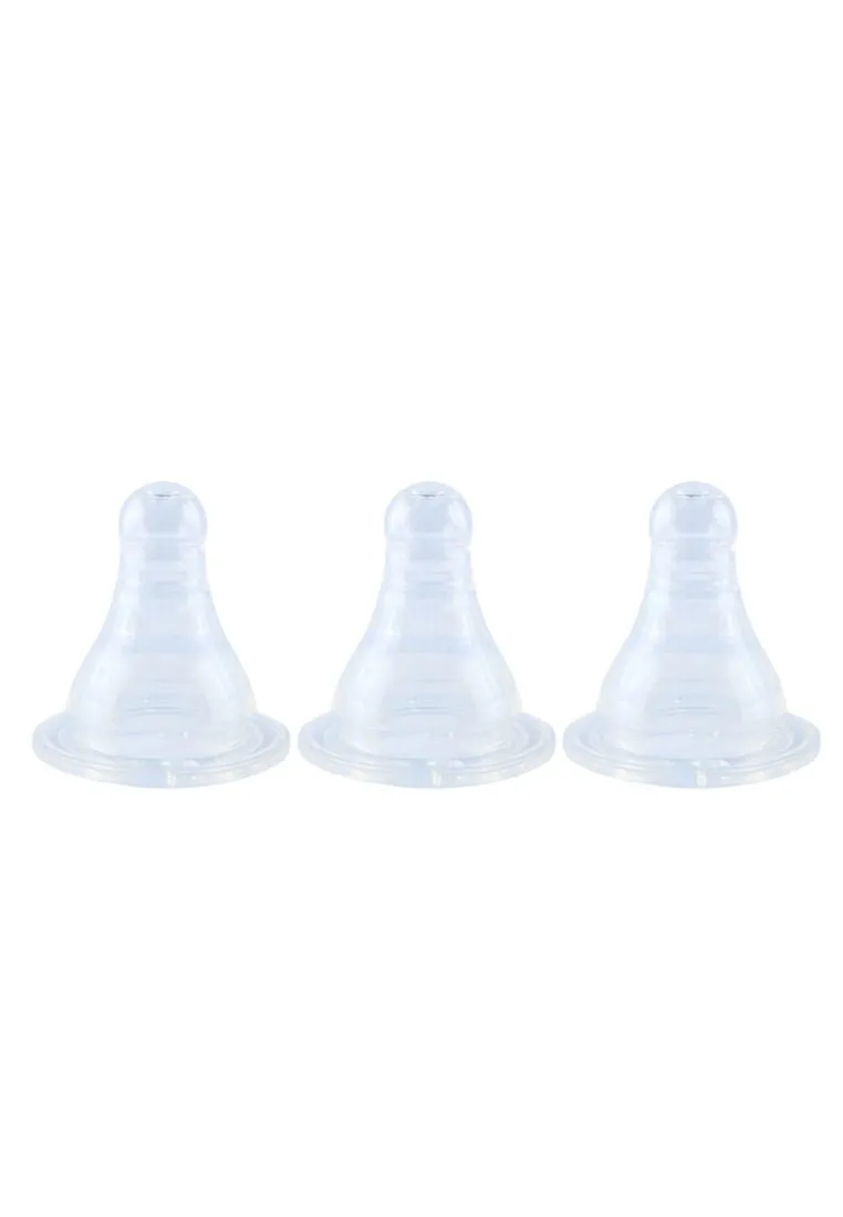 3piece Peristaltic Nipples Small