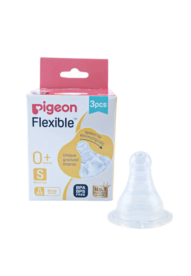 3piece Peristaltic Nipples Small