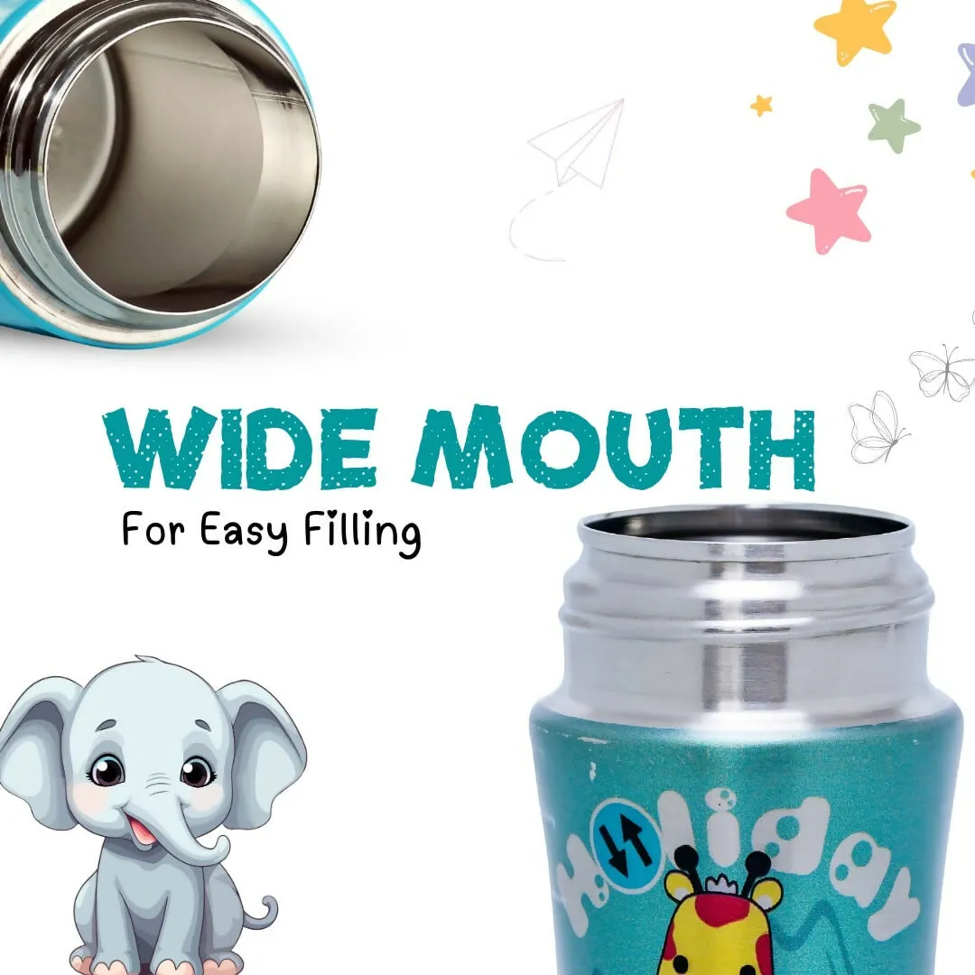 ADORE Beta Printed Stainless Steel Spout Sipper- 250ml
