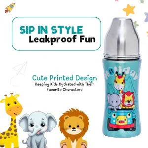 ADORE Beta Printed Stainless Steel Spout Sipper- 250ml