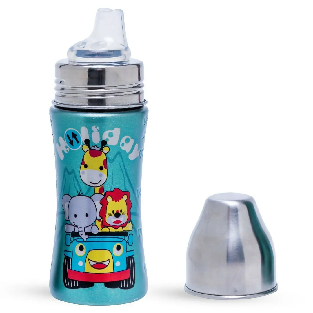 ADORE Beta Printed Stainless Steel Spout Sipper- 250ml