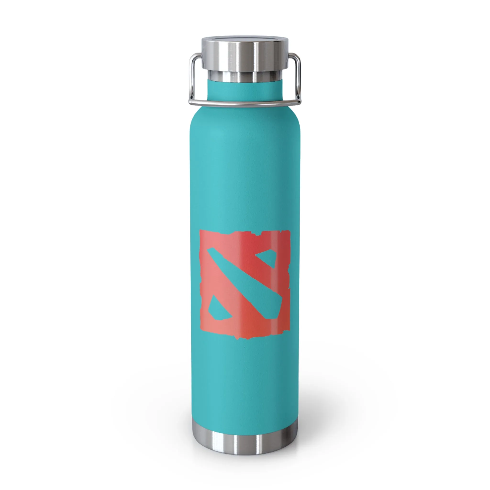 Dota 2 Theme Copper Vacuum Insulated Bottle, 22oz Gaming Dota Video Games Gamer Gift Gaming Merchandise For Gamers Funny Cool