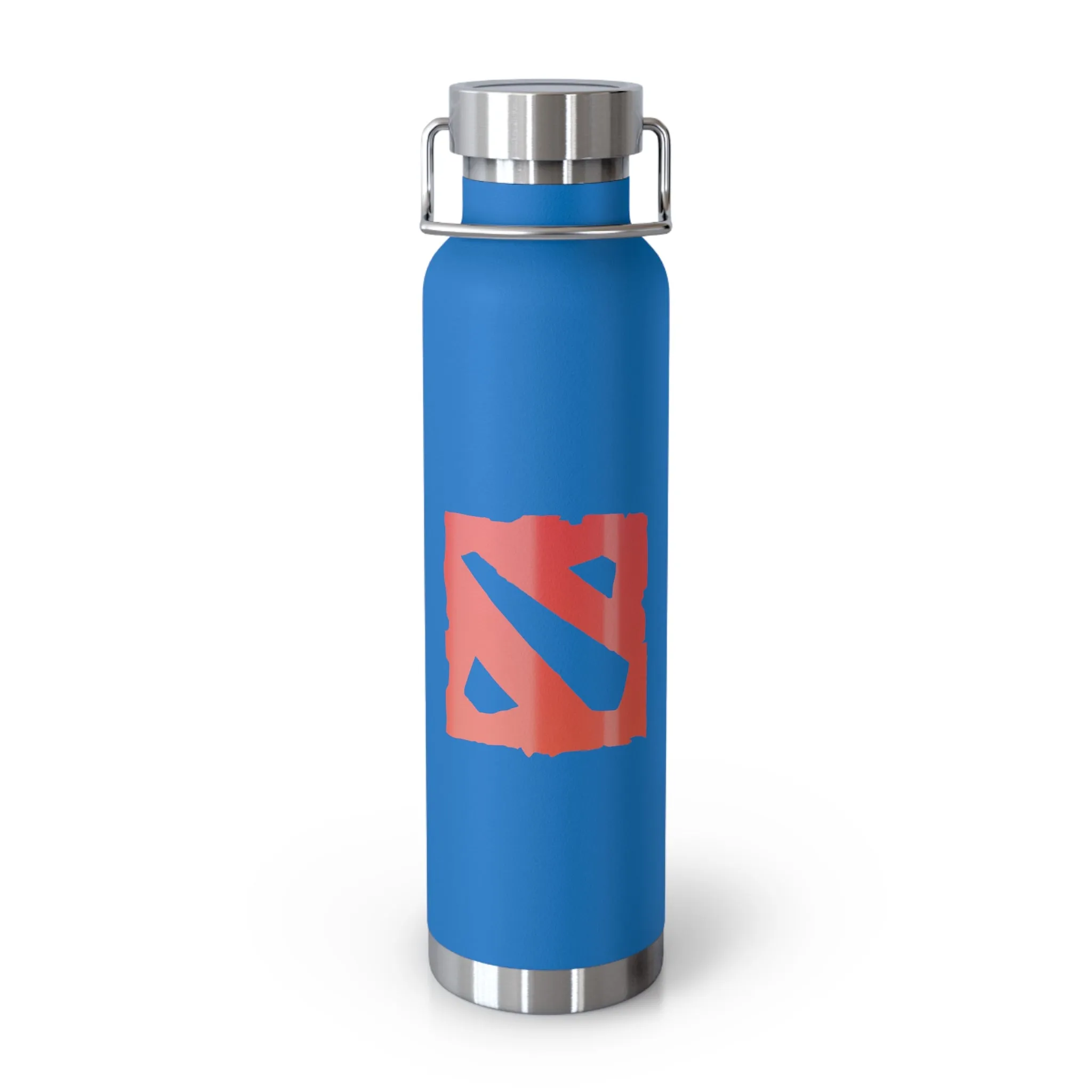 Dota 2 Theme Copper Vacuum Insulated Bottle, 22oz Gaming Dota Video Games Gamer Gift Gaming Merchandise For Gamers Funny Cool