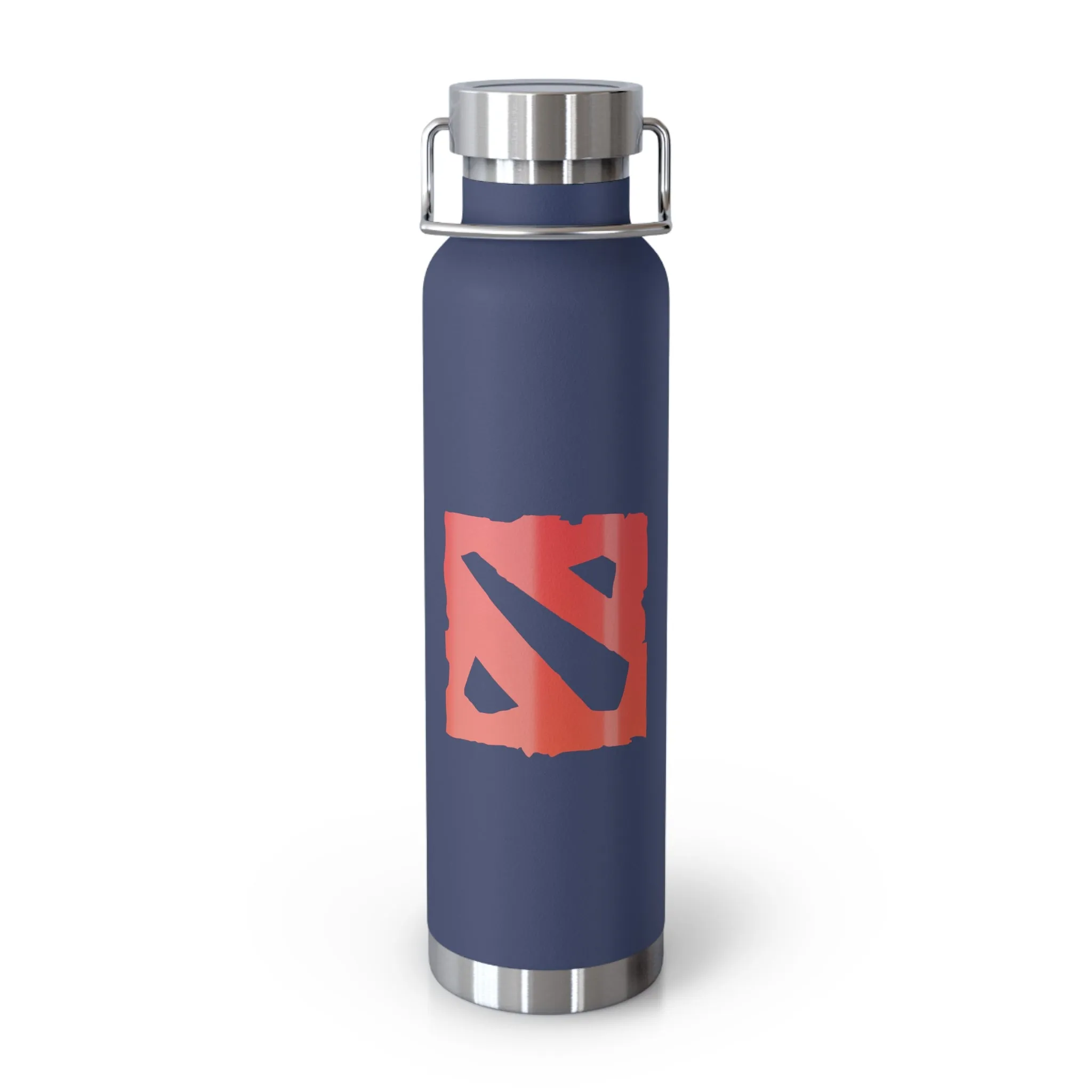 Dota 2 Theme Copper Vacuum Insulated Bottle, 22oz Gaming Dota Video Games Gamer Gift Gaming Merchandise For Gamers Funny Cool