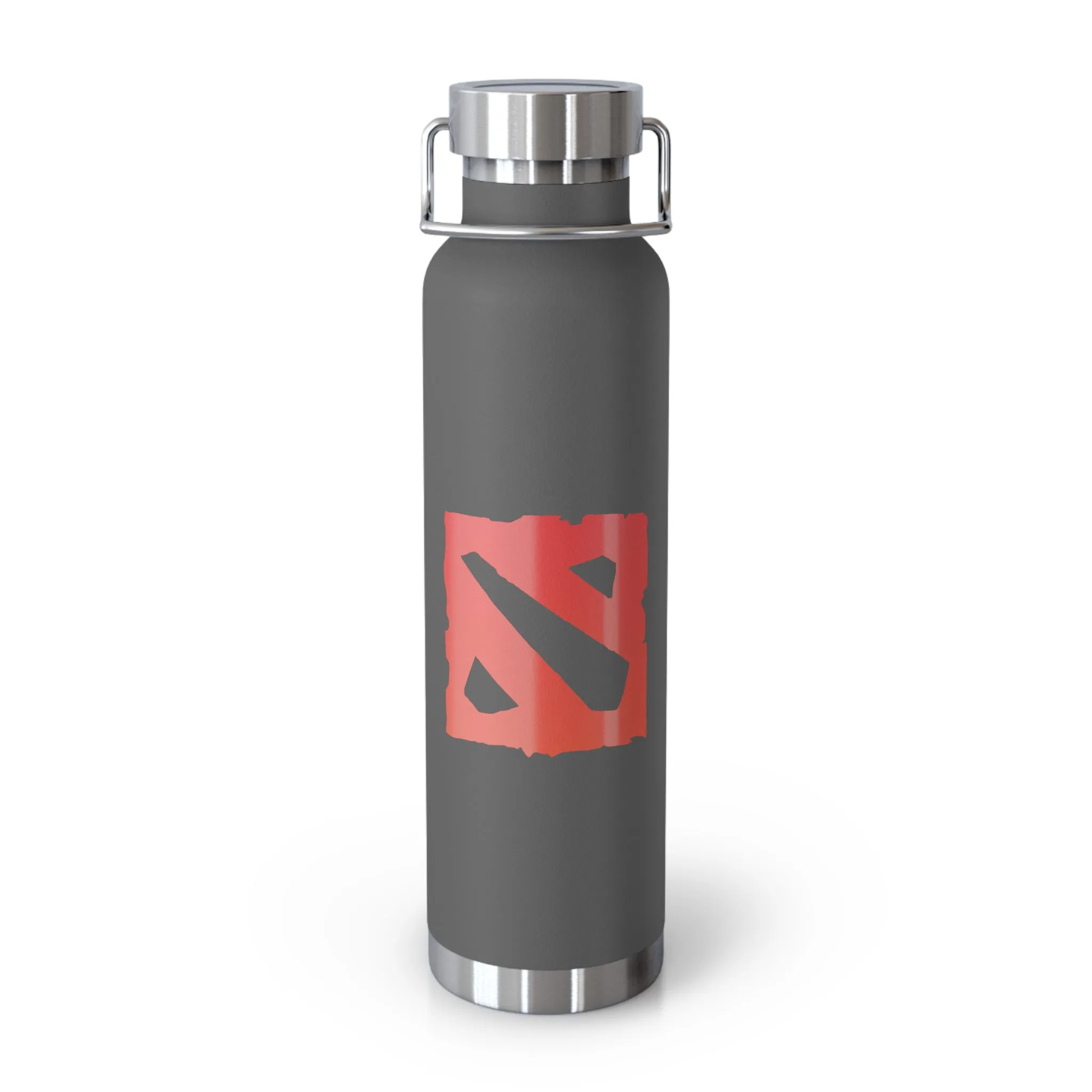 Dota 2 Theme Copper Vacuum Insulated Bottle, 22oz Gaming Dota Video Games Gamer Gift Gaming Merchandise For Gamers Funny Cool