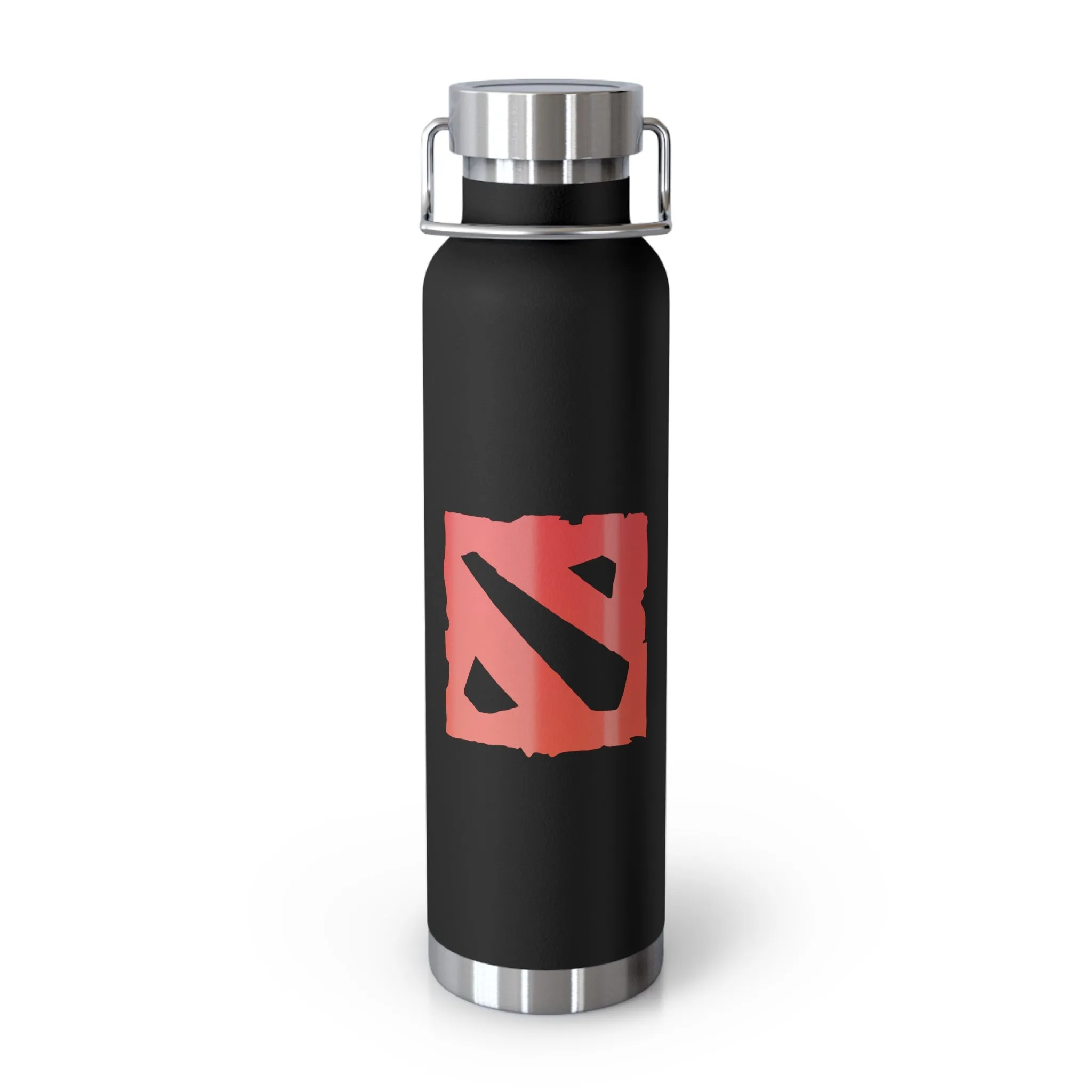 Dota 2 Theme Copper Vacuum Insulated Bottle, 22oz Gaming Dota Video Games Gamer Gift Gaming Merchandise For Gamers Funny Cool