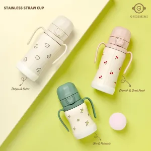 Gromimi One Touch Stainless Steel Straw Cup