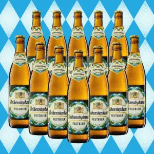Weihenstephaner Festbier 500ml Bottles - 5.8% ABV (12 Pack)